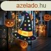 Halloween-i dekorci - boszorknykalap - akaszthat - filc 