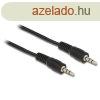 DELOCK kbel Audio DC jack 3.5mm male / male sszekt 2.5m