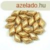 Gemduo cseh prselt veggyngy - Aztec Gold - 5x8 mm