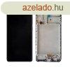 Samsung A236 Galaxy A23 5G fekete gyri LCD kijelz rintve