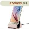 Telefon Dokkol, Tlt, MICRO USB-s, rose gold - Szinkron fu