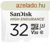 SanDisk MICRO SDHC krtya HIGH ENDURANCE 32GB,100 MB/S,C10,U