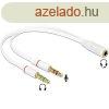 DELOCK talakt Headset Stereo jack 1x 3.5mm 4 pin female &