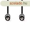 Nedis CAGL22000BK50 audio kbel 5 m