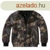 Brandit Windbreaker Frontzip gyerek dzseki, darkcamo