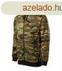 Malfini Camo Zipper terepmints pulver kapucnival, camoufla