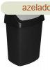 Horse Curver SWING BIN, 25L, 27,8x34,6x51,1 cm, fekete,szem