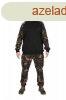 Fox LW Black Camo QTR Zip XXXL pulver (CFX356)