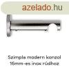 Szimpla modern konzol inox