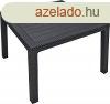 Keter Melody quartted polyrattan kerti asztal - grafit 