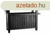 Keter unity XL manyag kerti grill asztal 183L - grafit