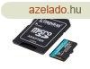 Kingston Canvas MicroSDXC memriakrtya adapterrel 256GB M49