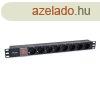 Equip Hlzati Eloszt - 333286 (C14, 8 Schuko, Rack 1U, 1,8