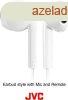 JVC HA-F17M Earbud Headset White