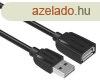 Vention USB-A 2.0/M -> USB-A 2.0/F (hosszabbt,PVC,feket