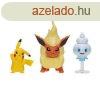 Pokmon 3 db-os figura csomag - Pikachu, Vanillite, Flareon