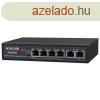 Provision PoE Switch 4+2 port 60W IP kamerarendszerhez