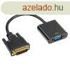 Akyga AK-AD-50 DVI-D (Dual Link) / VGA Adapter Black