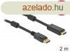 DeLock Active DisplayPort 1.2 to HDMI Cable 4K 60Hz 2m Black