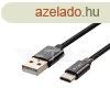 1m. C tpus USB kbel fekete platinum szria (V-TAC)