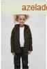 Brandit Kids Teddyfleecejacket Hood olive