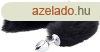 ZENN Deluxe Fluffy Fox Plug - Black