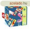 Ktfeles Domino - llatfelek, 28 db-os - Animo-puzzle