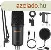 ZINGYOU ZY-UA1 kondenztor USB-mikrofon Kit podcasting, jt