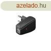 Goobay 42665 fekete gyri hlzati tlt 2X USB-A csatlakoz