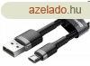 Baseus Cafule MicroUSB kbel 2,4A 1m, Szrke-Fekete