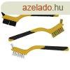 3 db-os drtkefe szett ? rz acl s nylon szlas kefkkel
