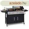 Klarstein Kingsville XL, kombinlt grill, gz, pizzast, 20