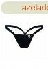 MOB Eroticwear Y Buns Thong Black S