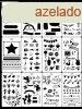 Sablon kszlet jegyzetfzethez - csillagos
