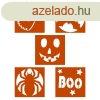 Halloween-i sablonkszlet - 5 db / csomag