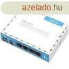 MIKROTIK Wireless Router RouterBOARD 2,4GHz, 4x100Mbps, 300M