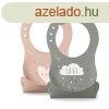 Nuvita Squashy szilikon elke - pink/green - 4370