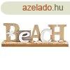 Fa Beach felirat 30x10x4 cm