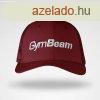 GymBeam Mesh Panel Cap burgundi baseball sapka