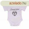Hamarosan rkezem jszltt baba body, babavr ajndk