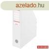 Iratpapucs 7cm, PVC/karton sszehajthat Esselte Vivida feh