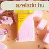 Eldobhat kozmetikai szivacs, tmrtett arclemos szivacs (