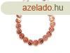 Hematite szin rose gold yin yang korong 10mm
