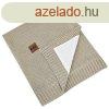 EKO Bambusz takar szrme blssel Beige 100x80 cm