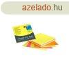 Jegyzettmb ntapad, 75x75mm, 4x80lap,Info Notes, brilliant