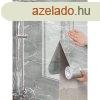 1 Tekercs Vzll Mrvnymints Tapta, 45x300 cm, Szrke 35