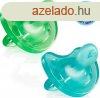 CHICCO Physio Soft teljesen szilikon cumi 6-16 hnapos fikn