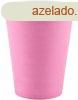 Rzsaszn New Pink papr pohr 8 db-os 250 ml