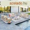 Alumnium kszlet 7 szemlyes MADRID (cappuccino)