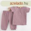 Baba muszlin szett pl s nadrg New Baby lavender